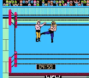 WCW World Championship Wrestling (USA) screen shot game playing